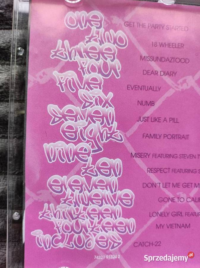 Missundaztood Pink kolekcjonerska płyta cd 1 płyta