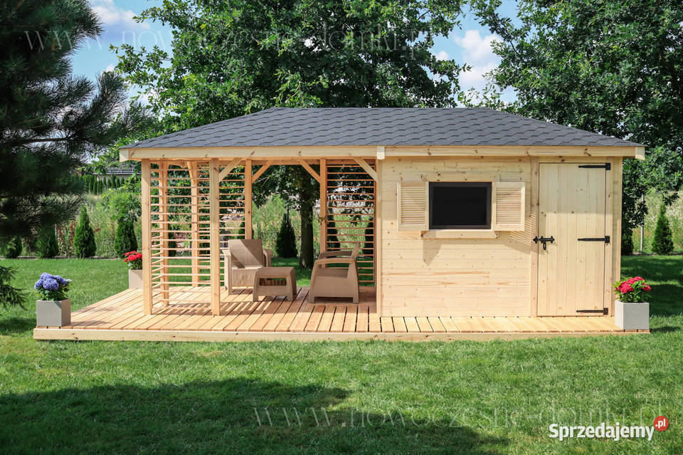 Domek narzędziowy Altana 4x6m La Mare 1 Toruń