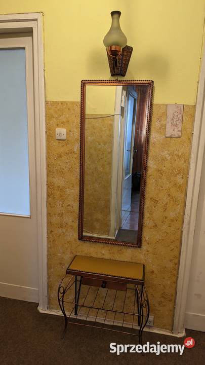 Lustro ręcznie robione barwa miedziana Dom i Ogród Łódź