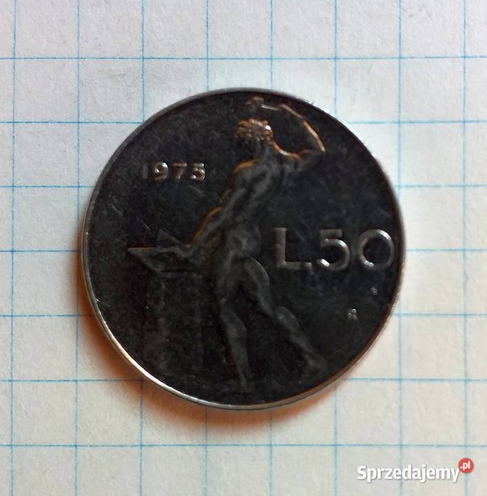 50 LIRÓW 1975 WŁOCHY Piszczac