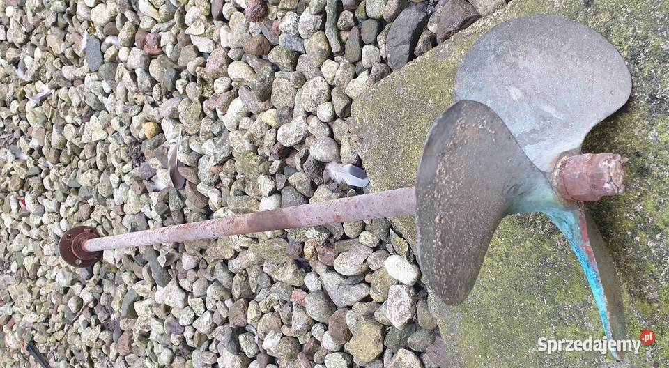 Śruba napędowa mosiężna łódź jacht