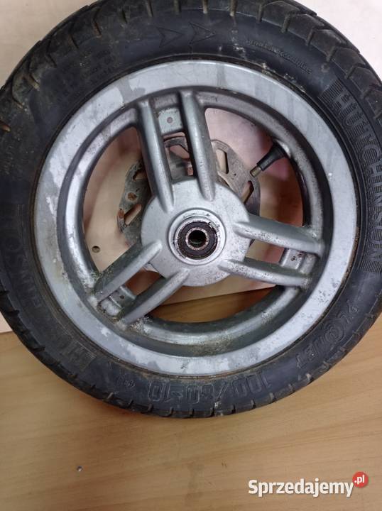Przednie koło 10 skuter Peugeot Łubno