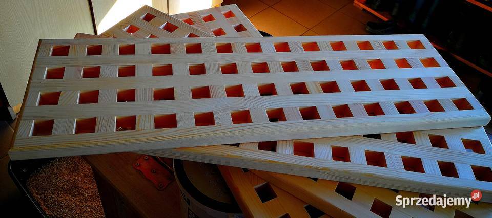 Regał drewniany półka drewniana niepowtarzalna świętokrzyskie Radków