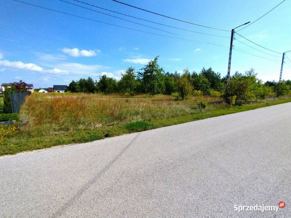 sprzedaży gruntu 2100m2 Bilcza