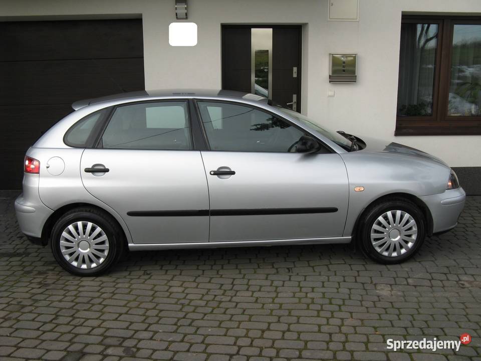 Śliczna Seat Ibiza FL GAZ LPG 5Drzwi 100500 lakier metallic Samochody osobowe