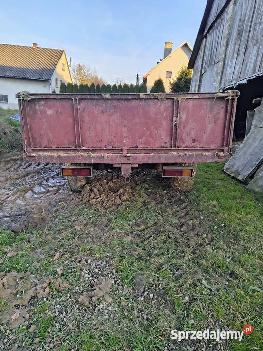 Przyczepa wywrotka jednoosiowa Pozostałe Lubcza