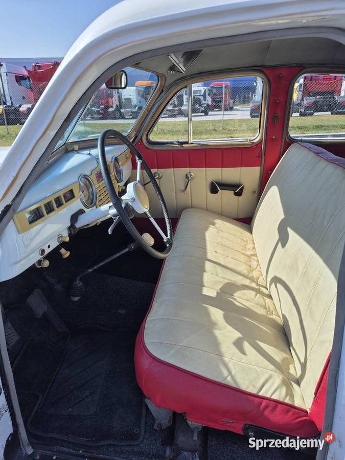 Fso Warszawa M20 garbuska gaz m20 Pobieda Podłęże