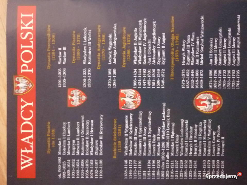 Władcy Polski Kolekcja Hachette opolskie Brzeg sprzedam