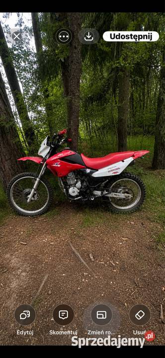Honda xr 125 2003 małopolskie