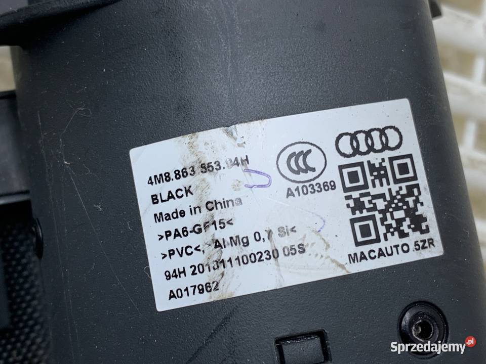 ROLETA BAGAŻNIKA AUDI Q8 SUV 4M8863553 OSŁONA Rolety bagażnika