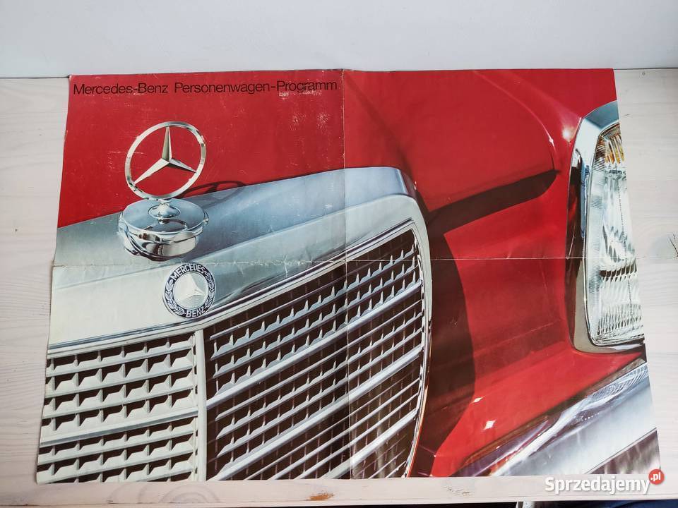 Prospekt rozkładany broszura Mercedes Benz seria Kultura i Rozrywka Głuchołazy sprzedam
