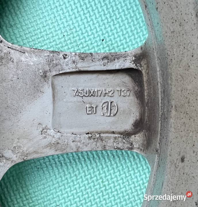 Felgi aluminiowe AUTEC 17 komplet VW Volkswagen Średnica 17" Niepołomice