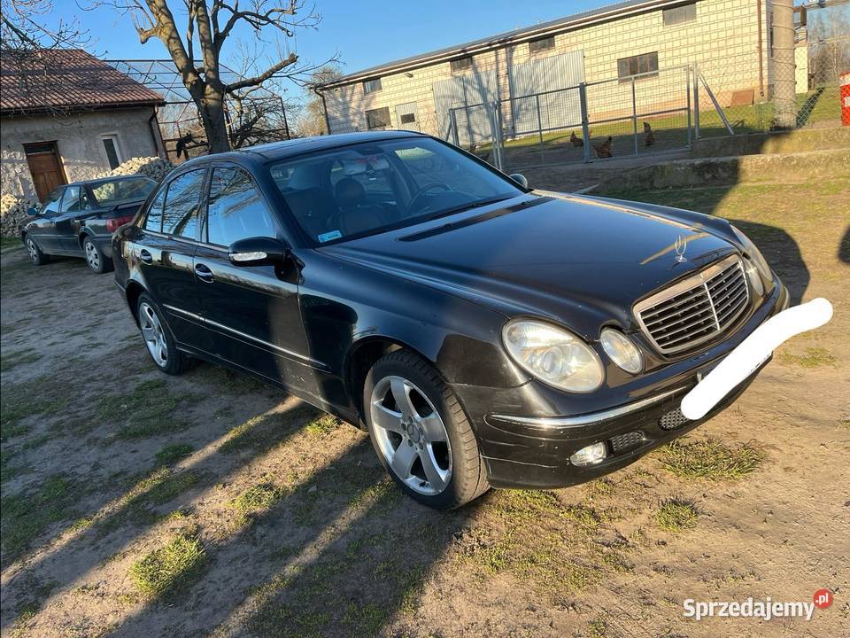MercedesBenz W211 E320 2003r 32 R6 Avantgarde aluminiowe felgi Ciechanów