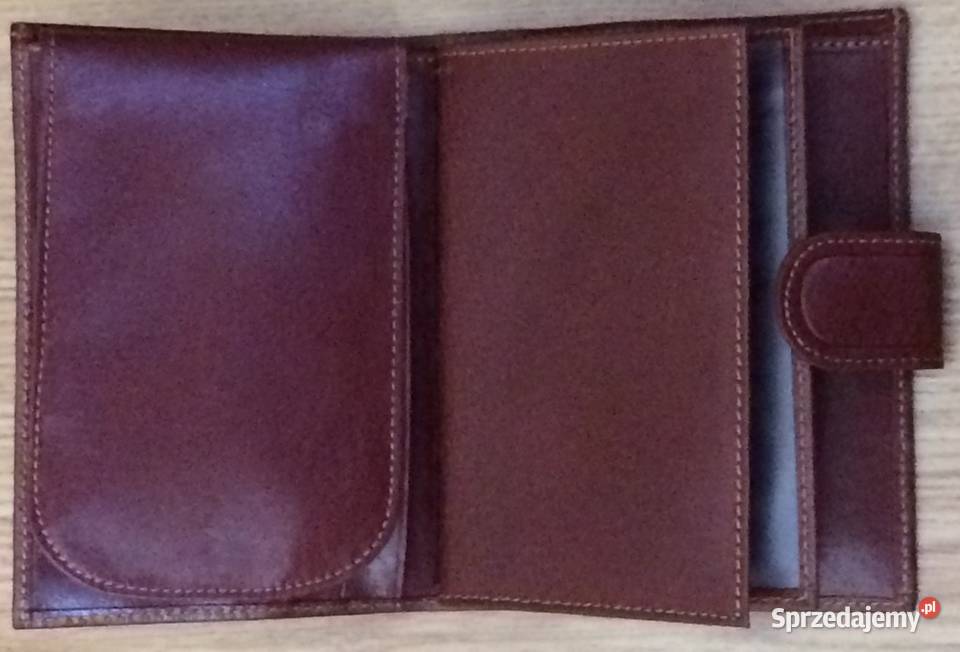 Elegancki nowy męski skórzany portfel pudełko Dla mężczyzn Ustroń