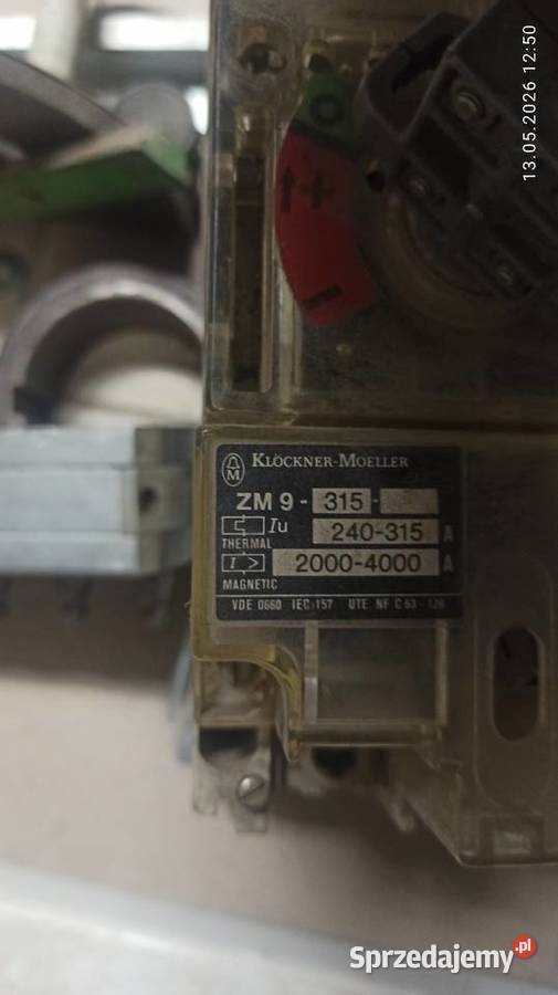Wyłącznik nadprądowy Moeller NZM 9250 Kłodawa