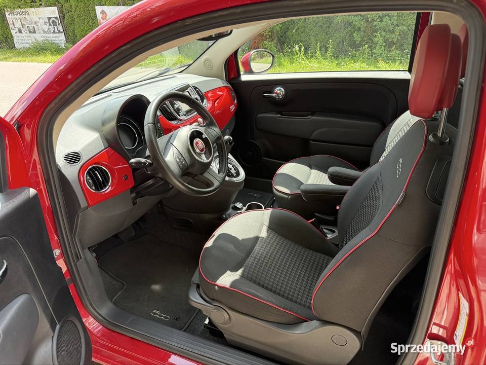 Fiat 500 AUTOMAT 14 b 2016r Zadbany Chełm