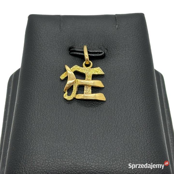 Złota Zawieszka Próby 750 149g Znak Sheng złoto Elbląg