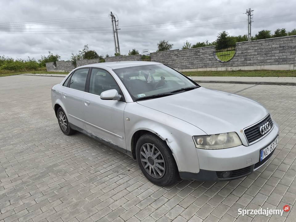AUDI A4 sprawne na dojazdy 2000r manualna podlaskie Grajewo sprzedam