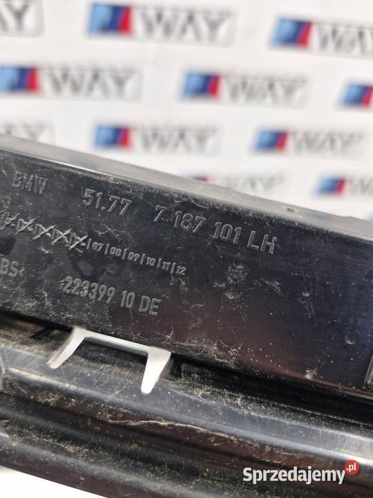 BMW 7 F01 ŚLIZG MOCOWANIE PROGU PRZÓD TYŁ LEWA