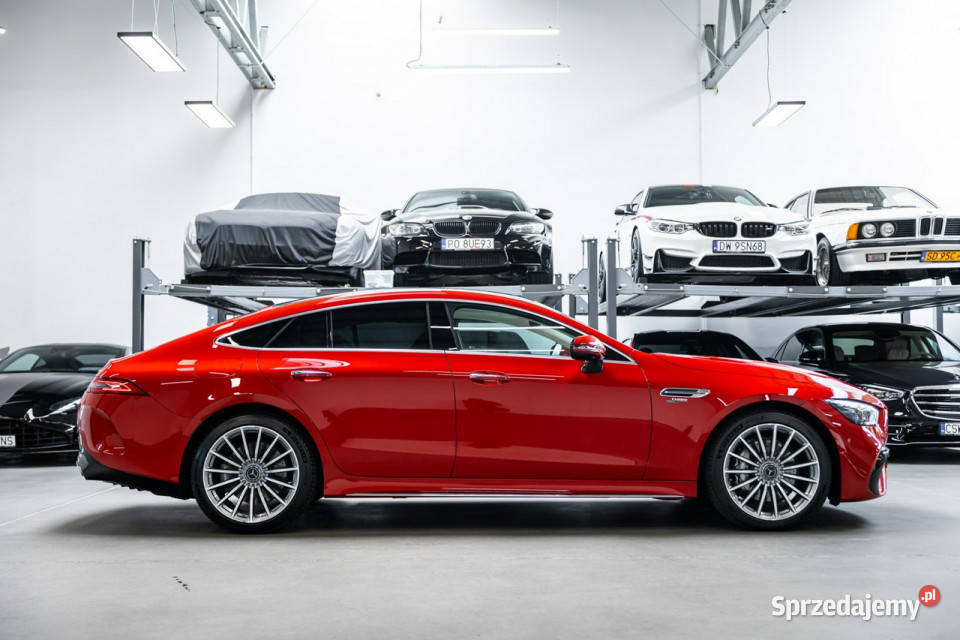 Mercedes AMG GT 53 AMG Salon Polska Bezwypadkowy światła LED Węgrzce