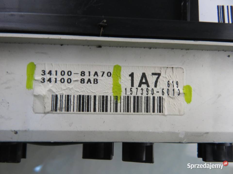 LICZNIK SUZUKI JIMNY FJ 13 16V 3410081A70 Liczniki i zegary