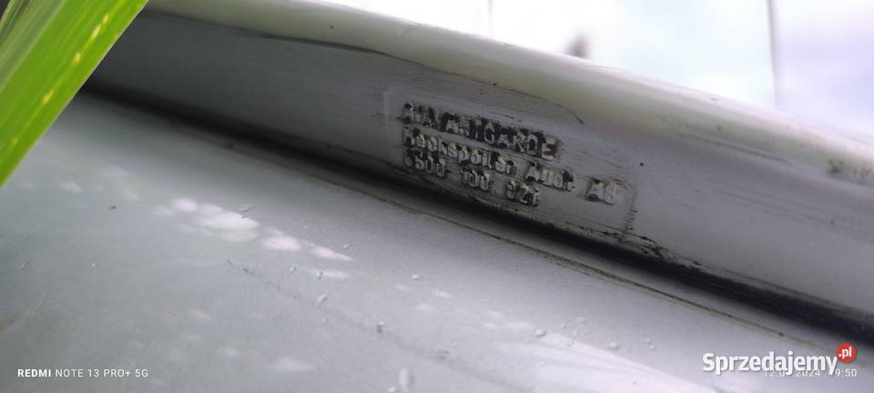 Audi A6 C5 spoiler tuning klapa Przedmość