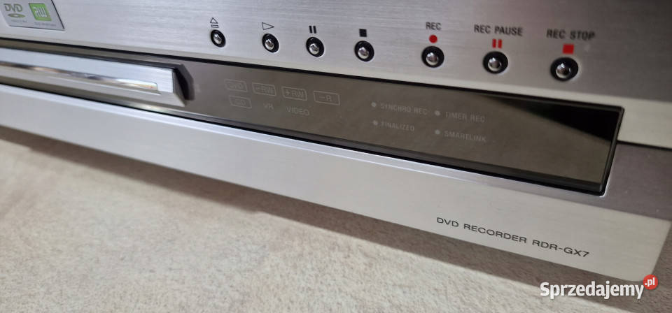 SONY CD RDRGX7 RDR GX 7 Nagrywarka DVD player DVD i Blu-ray Międzychód
