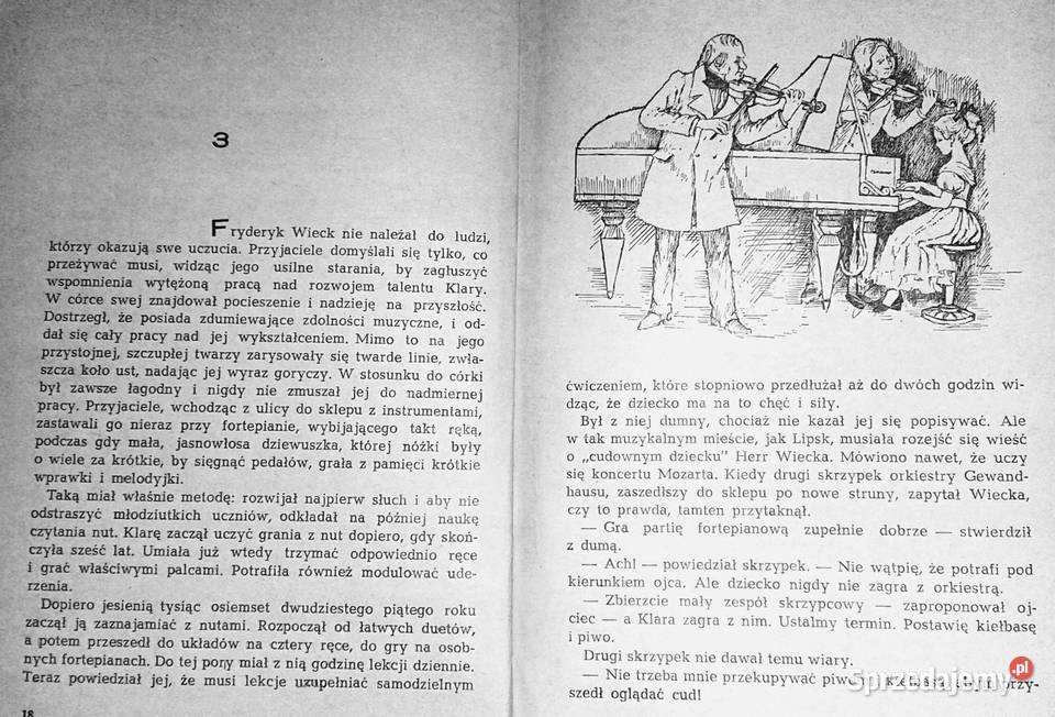 Duet Opowieść o Klarze i Robercie Schumannach Rok wydania 1975 lubelskie Chełm