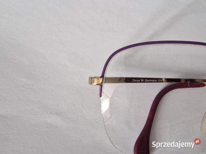 Oprawki okularowe ZEISS Germany FIOLETOWE Skierniewice sprzedam