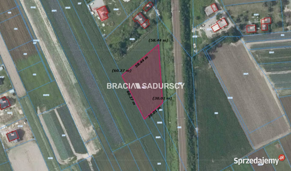 Działka 2625m2 Kraków małopolskie