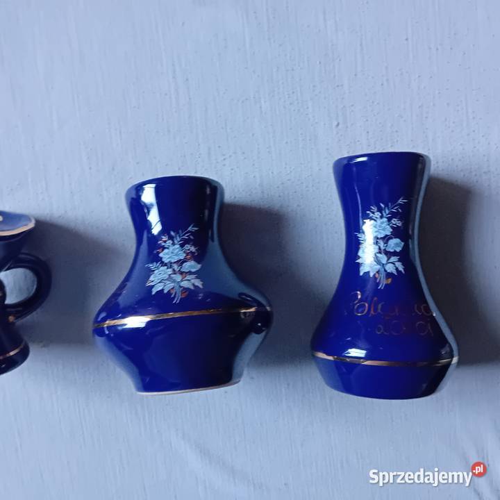 Ceramiczne bibeloty uzdrowiskowe Polanica Zdrój Koźminek