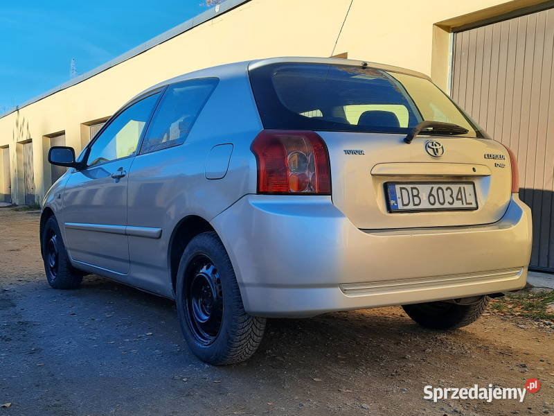 Toyota Corolla 14 D4D 90 salon przebieg 204000 poduszka powietrzna Wałbrzych