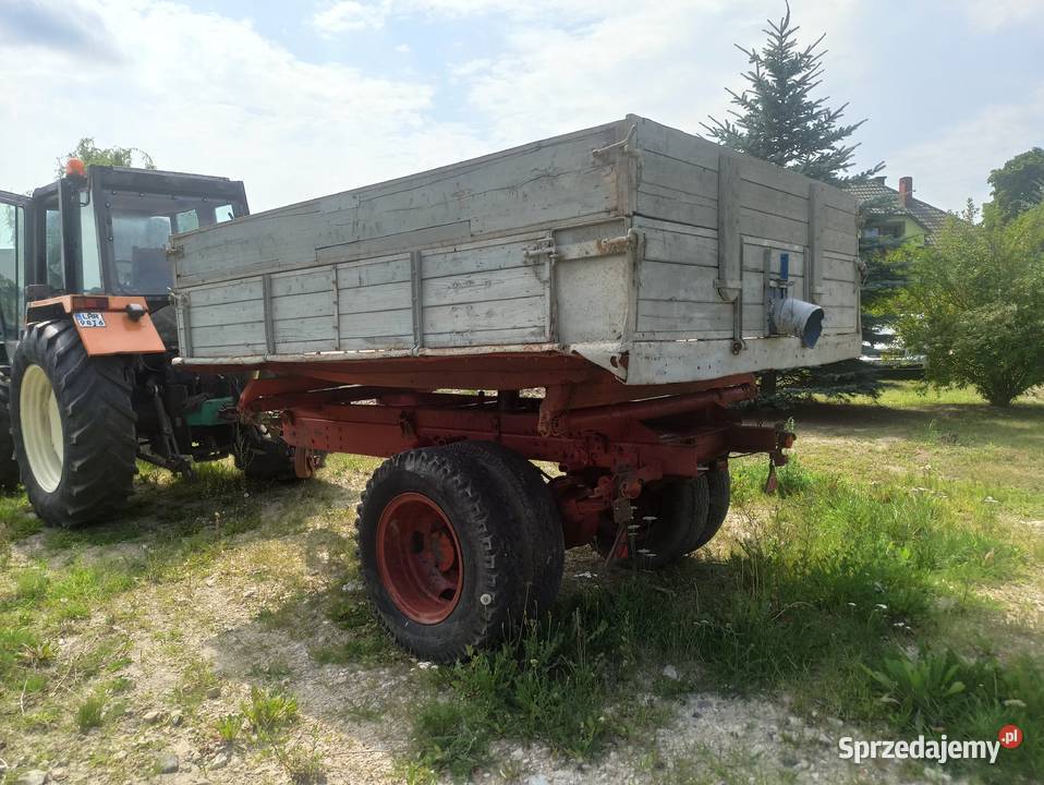 Przyczepa jednosiowa wywrotka na 3strony Rolnictwo Chełm