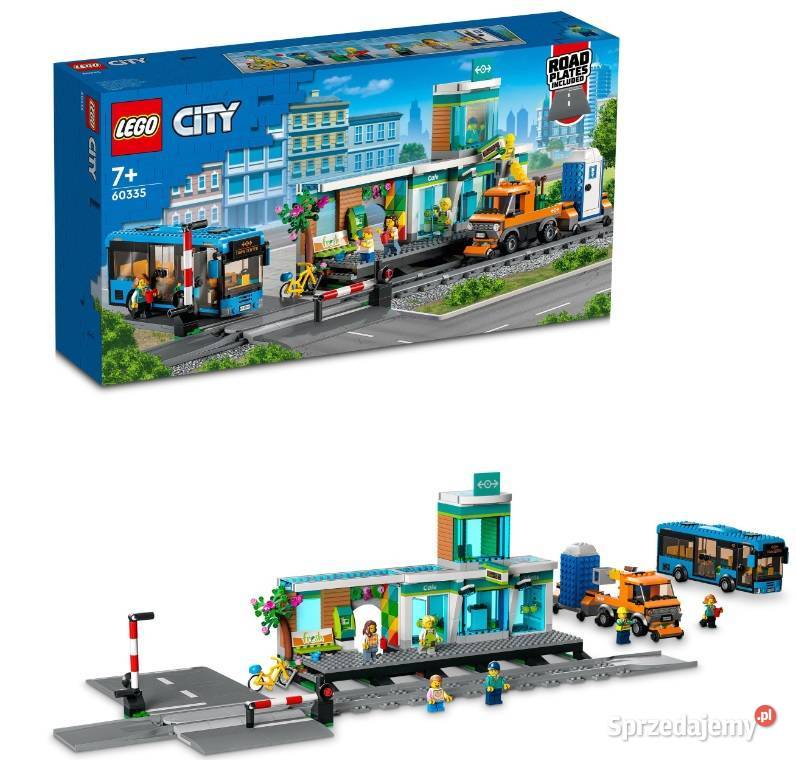 LEGO City 60335 Dworzec kolejowy łódzkie