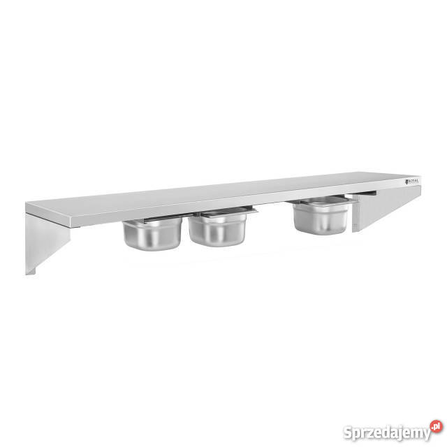 Półka wisząca 120 5x GN 16 stal nierdzewna Poczesna