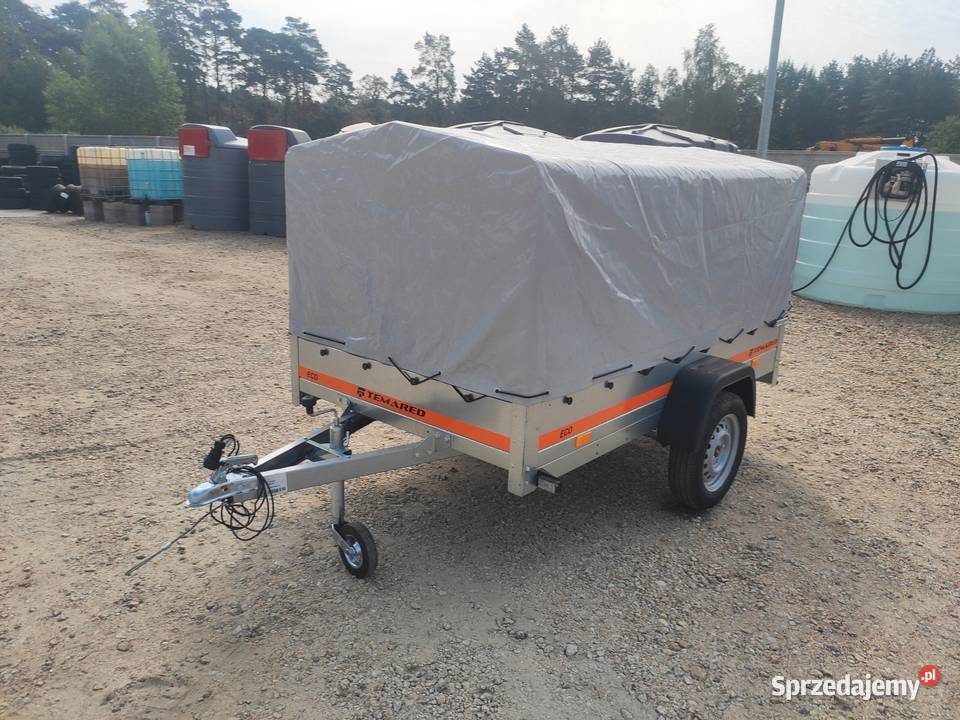 Przyczepka Tema ECO 2312 kipp uchylna kiper burtowe Lębork sprzedam