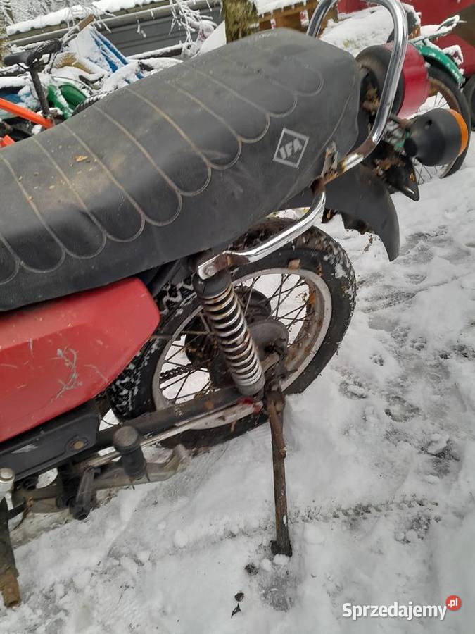 MZ ETZ 125 z dozownikiem z Francji