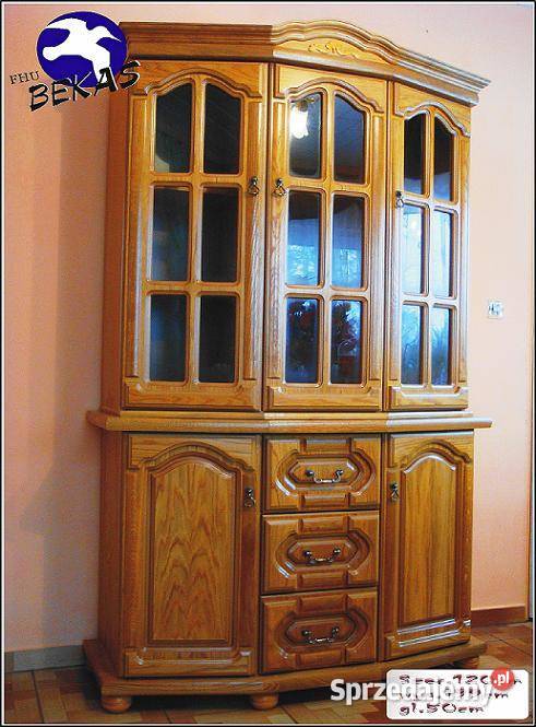 Stylowa Witryna 120 Dąb Orzech Ciemny Włoski Tarnów