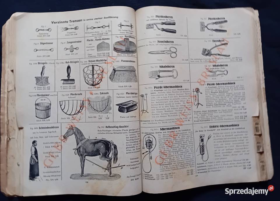 Katalog narzędzi maszyn i art metalkowych Gebr Koźminek