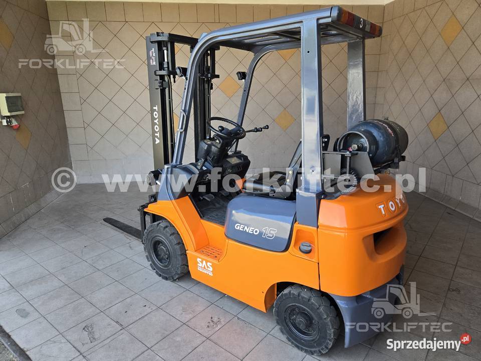Wózek Widłowy TOYOTA 7FG15 Drive in TOYOTA śląskie sprzedam
