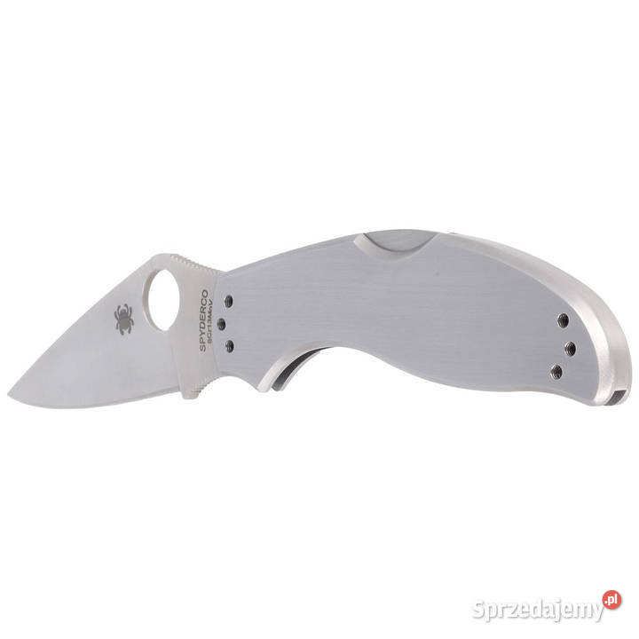 Nóż składany Spyderco UpTern Stainless Plain Warszawa