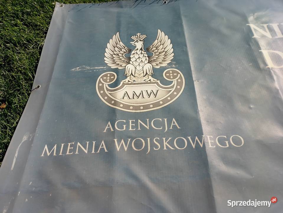 Agencja mienia wojskowego plandeka