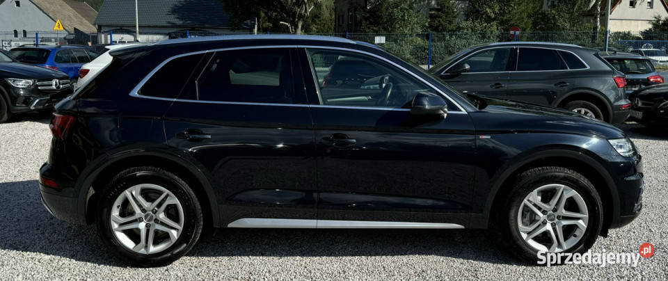 Audi Q5 QuattroSportlinePneumatykaGwarancja FY granatowy Kamienna Góra