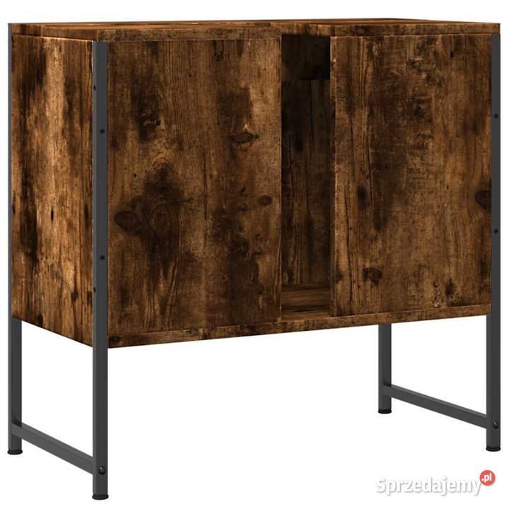 Szafka pod umywalkę przydymiony dąb 60x33x60 Toaletki sprzedam