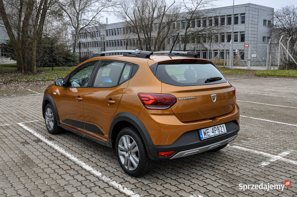 Dacia Sandero Stepway 2021 r LPG Salon 1 nieuszkodzony Wrocław