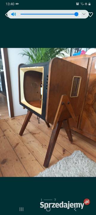 barek prl tv retro antyk na nozkach vintage pomorskie Gdańsk