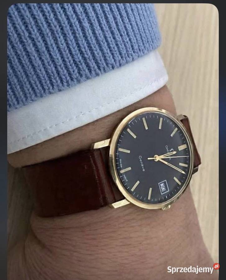 omega geneva złota vintage Męskie Łomianki Dolne sprzedam