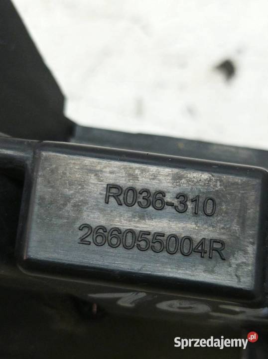 HALOGEN LEWY PRZÓD DRL EUROPA 266055004R Renault Rok produkcji 2012