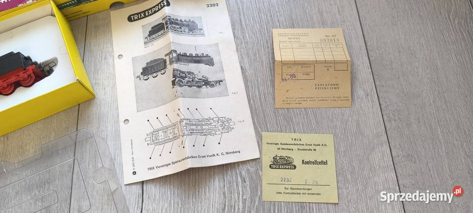 TRIX LOKOMOTYWA BR 24 ŁADNY STAN PUDEŁKO NOWA Bytom