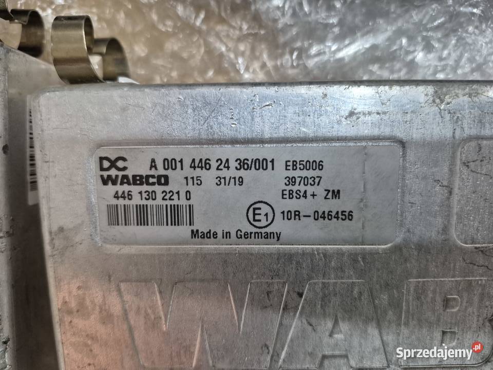 Sterowników układu hamulcowego EBS4 EBS3 Obłotne